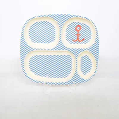 Barnservis (Blå, Vit, Röd) från Rice