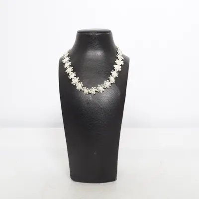 Necklace (White) Unknown metal