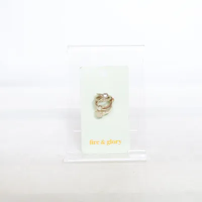 Ring (FGFEMMA 8-PACK RINGSET ZAL) fra Fire & Glory Ukendt metal