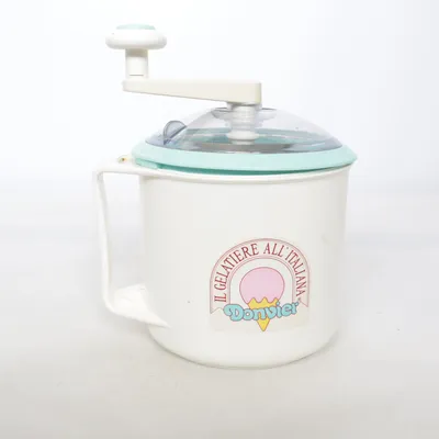 Glassmaskin (Vit, Turkos)