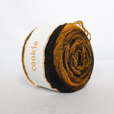 Yarn (Brown, Yellow, Multicolored) from Järbo Acrylic