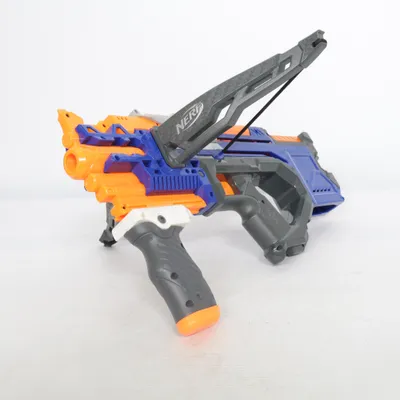 Leksakspistol (Blå, Orange, Grå) från Nerf