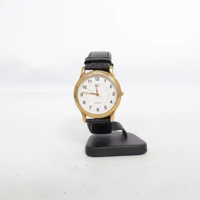 Wristwatch (Black, Gold, White) from M.C.