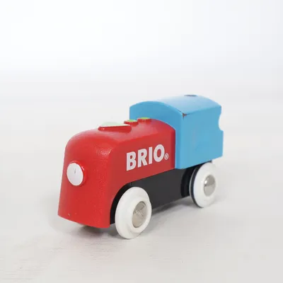 Leksakståg (Blå, Röd, Svart) från Brio