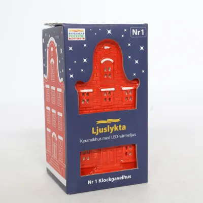 Christmas decoration (Klockgavelhus) from Svenska Postkodlotteriet