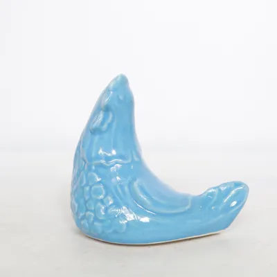 Figurine en porcelaine (Bleu)