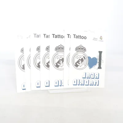 Temporära tatueringar (Flerfärgad) från Real Madrid