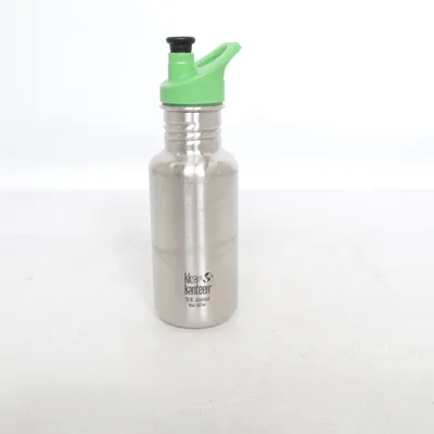 Vandflaske (Grøn, Sølv) fra Klean Kanteen