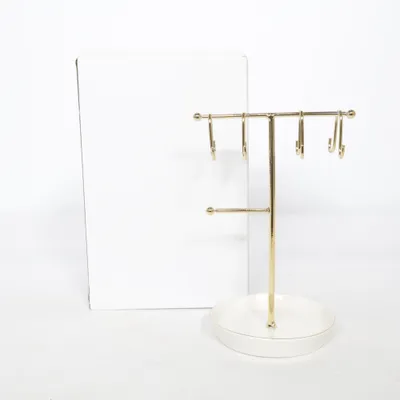 Jewelry tree (Gold, White)