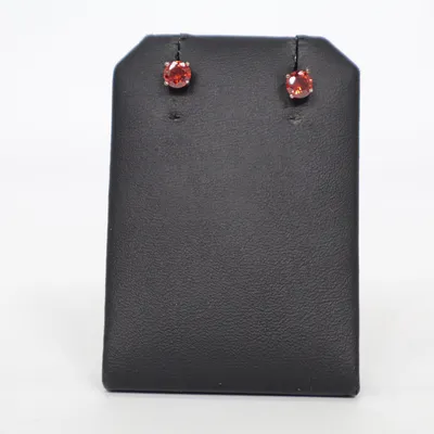 Earrings (Red) from Glitter Unknown metal