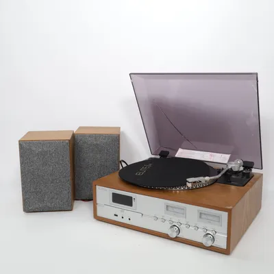 Platenspeler (Bruin, Meerkleurig) van Elite-Line