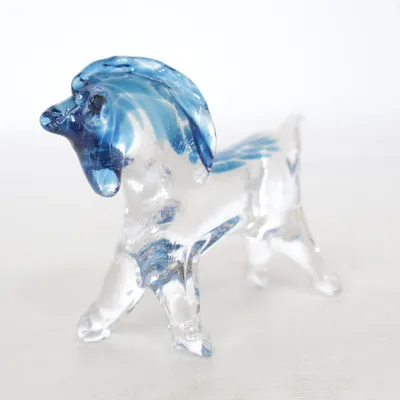 Figurin (Blå, Transparent)