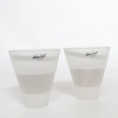 Candle holder (White, Silver) from Herstal