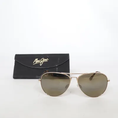 Sunglasses (Gold, Green) from Maui Jim