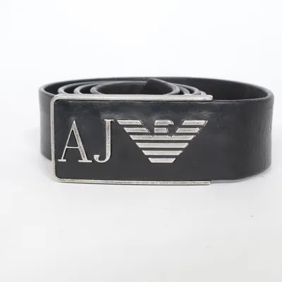 Bälte (Svart) från Armani Jeans Skinn