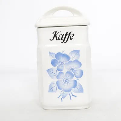 Blik (Wit, Blauw) van Inge