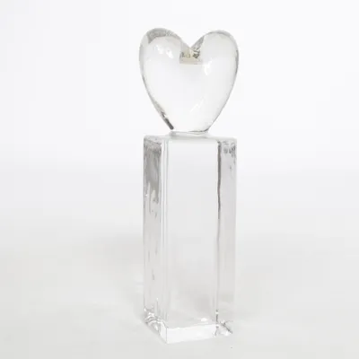 Candle holder (Transparent) from Holmegaard