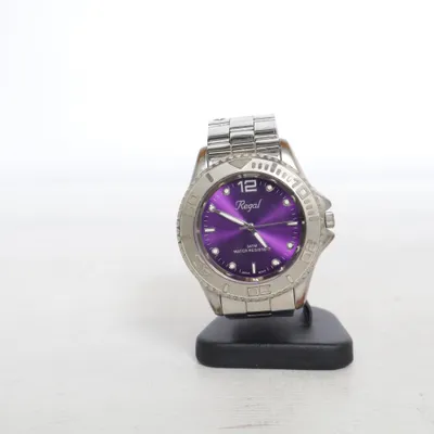 Wristwatch (Purple, Silver) from Regal