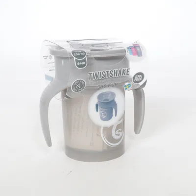 Babyfles (Grijs, Transparant) van Twistshake