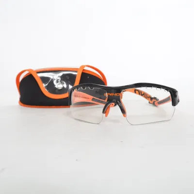 Sportglasögon (Svart, Orange) från Unihoc