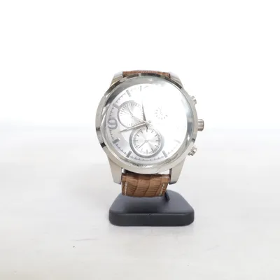 Wristwatch (Silver, Brown) from Oozoo