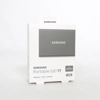 Externe hardeschijf (Portable Ssd T7) van Samsung