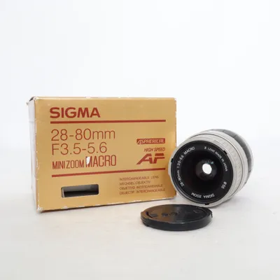 Kameraobjektiv (Silverfärgad, Svart) från Sigma