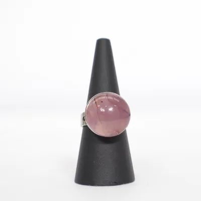 Ring (Purple, Silver) Unknown metal