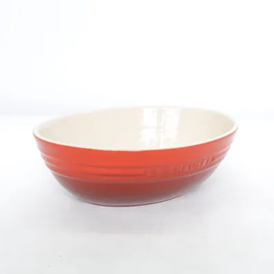 Schaal (Rood, Beige) van Le Creuset