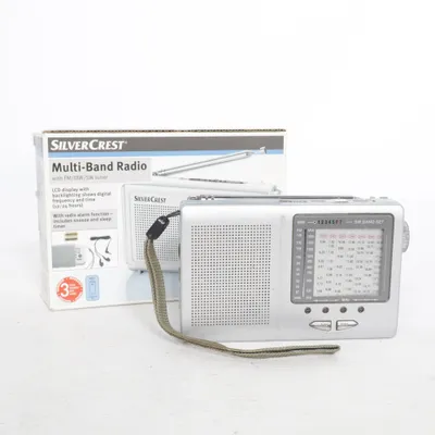 Radio (Silverfärgad) från SilverCrest