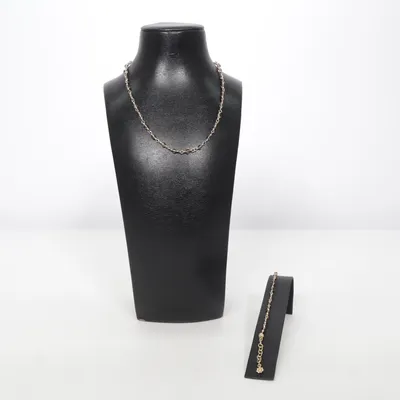 Sieradenset (Goud, Meerkleurig) Onbekend materiaal