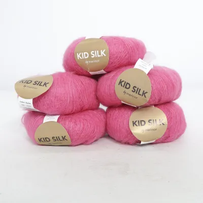 Fil (Kid Silk) de Merinor Mohair, Soie