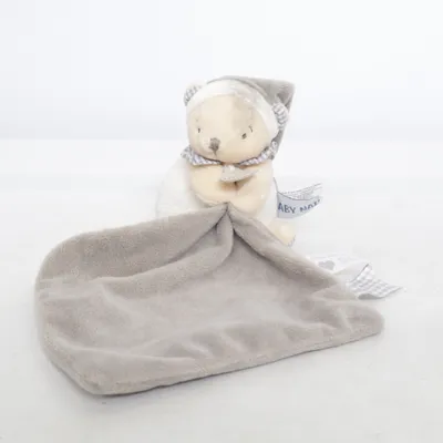 Couverture de bébé (Gris, Blanc) de Baby Nat Polyester