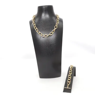 Sieradenset (Goud) Onbekend materiaal