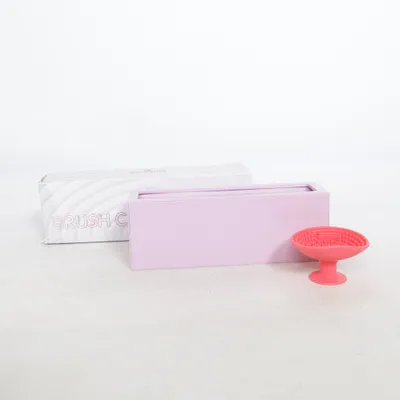 Nettoyeur pour pinceau à maquillage (Violet, Rouge) de Essence