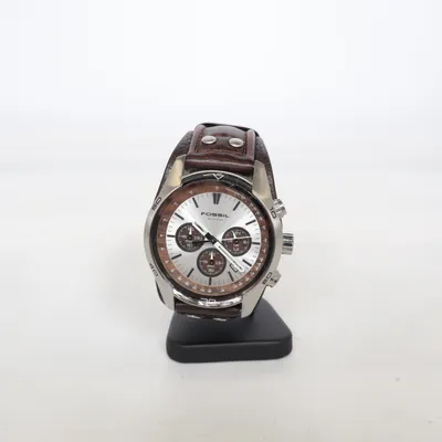 Armbandsur (Brun, Silverfärgad) från Fossil