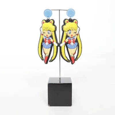 Oorbellen (kawaii / manga / japansk / retro / 90-tal / Sailor Moon) Onbekend materiaal