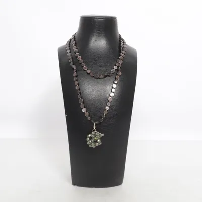 Halsband (Grå) från Pearls for Girls Okänd metall