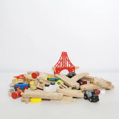 Circuit de train (Marron, Multicolore)