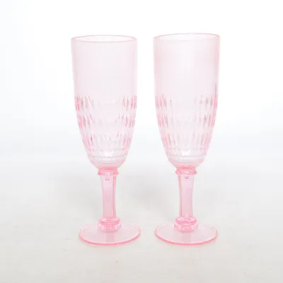 Champagne glas (Pink)