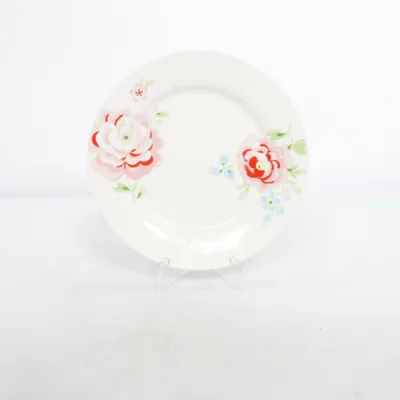 Tallrik (Vit, Flerfärgad) från Greengate