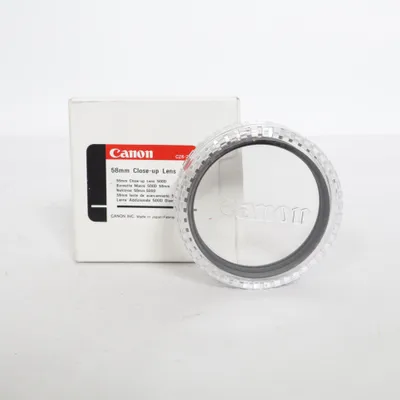 Cameralens (58mm Close-up Lens 500 D) van Canon