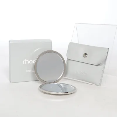 Fickspegel (Grå, Silverfärgad) från Rhode