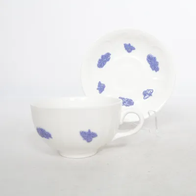 Tasse à café (Blanc, Bleu) de Gustavsberg