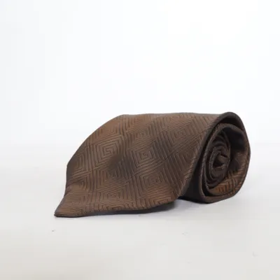 Tie (Brown) from Brubaker Silk