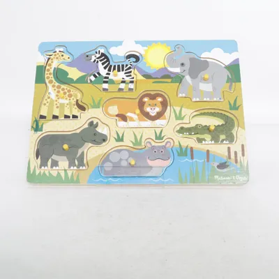 Aktivitetsleksak (Jungle Animal Peg Puzzle) från Melissa & Doug