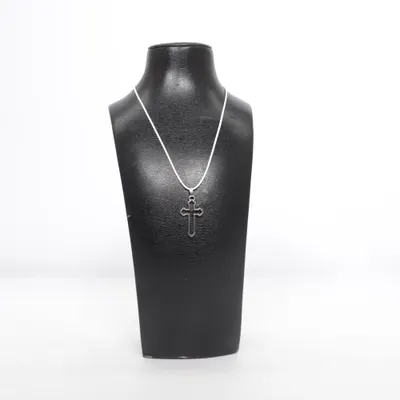 Collier (Argent, Blanc) Métal inconnu