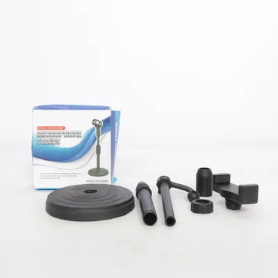Pied de microphone (Noir)