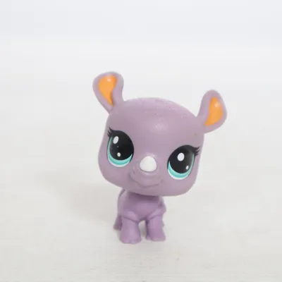 Leksaksfigur (Lila) från Littlest Pet Shop