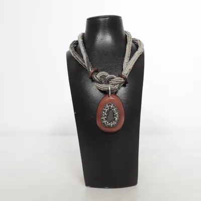 Ketting (Bruin, Grijs, Meerkleurig) van Sandwich Onbekend materiaal